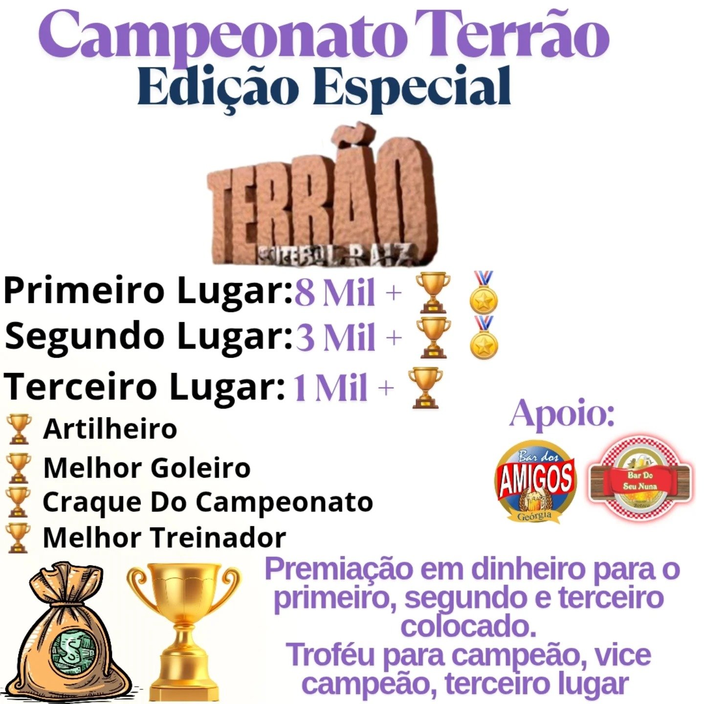 Campeonato do Terrão Edição Especial 2025: Confira os Calendários e Expectativas para os Grandes Confrontos