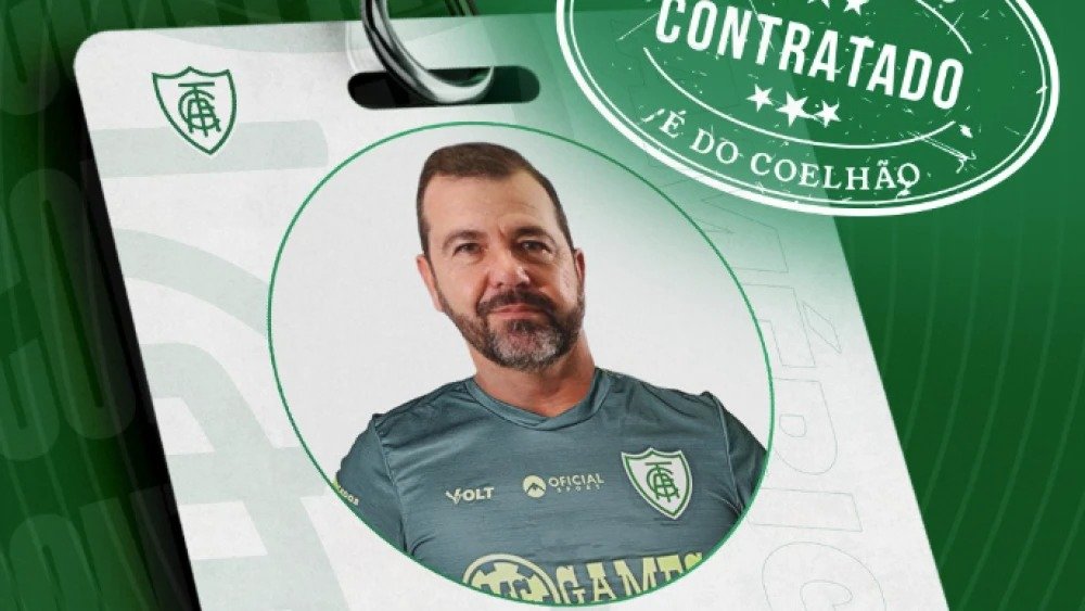 Técnico Enderson Moreira chega no América/BH em sua terceira passagem pelo clube mineiro - Foto: Divulgação/América
