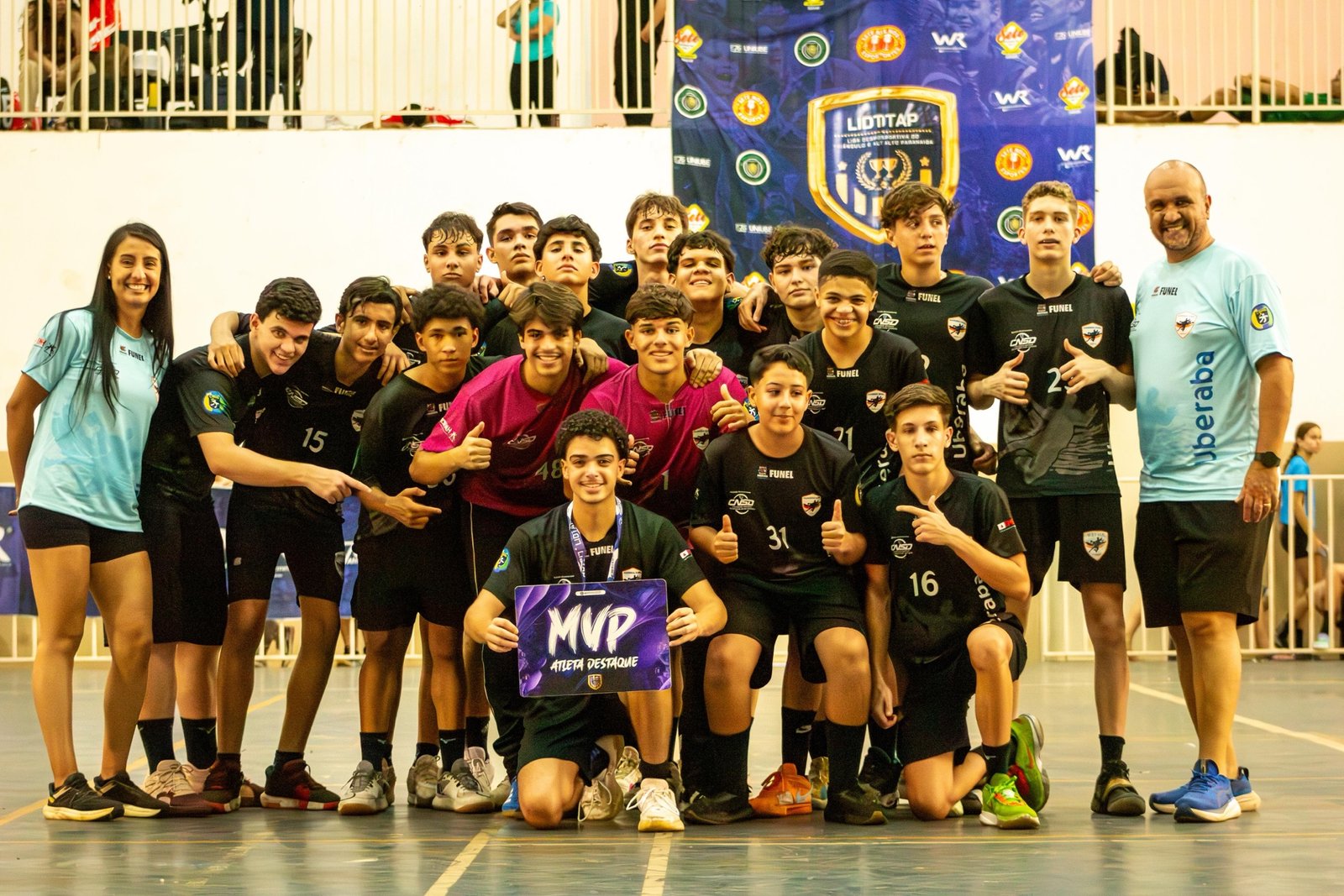 Funel/CNSD brilha no Final Four da LIDTAP e conquista dois títulos!