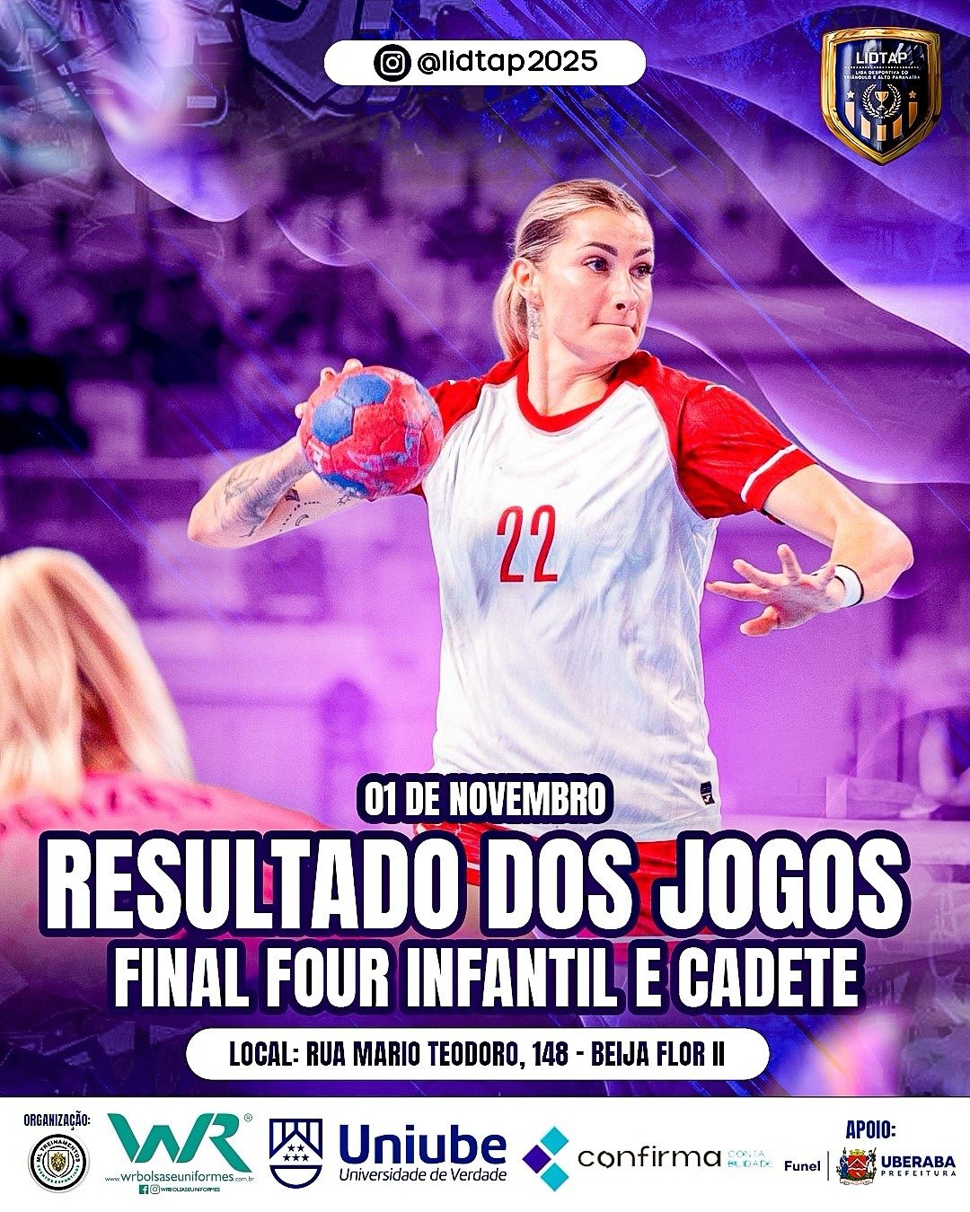 Resultados Finais Four – LIDTAP 2025