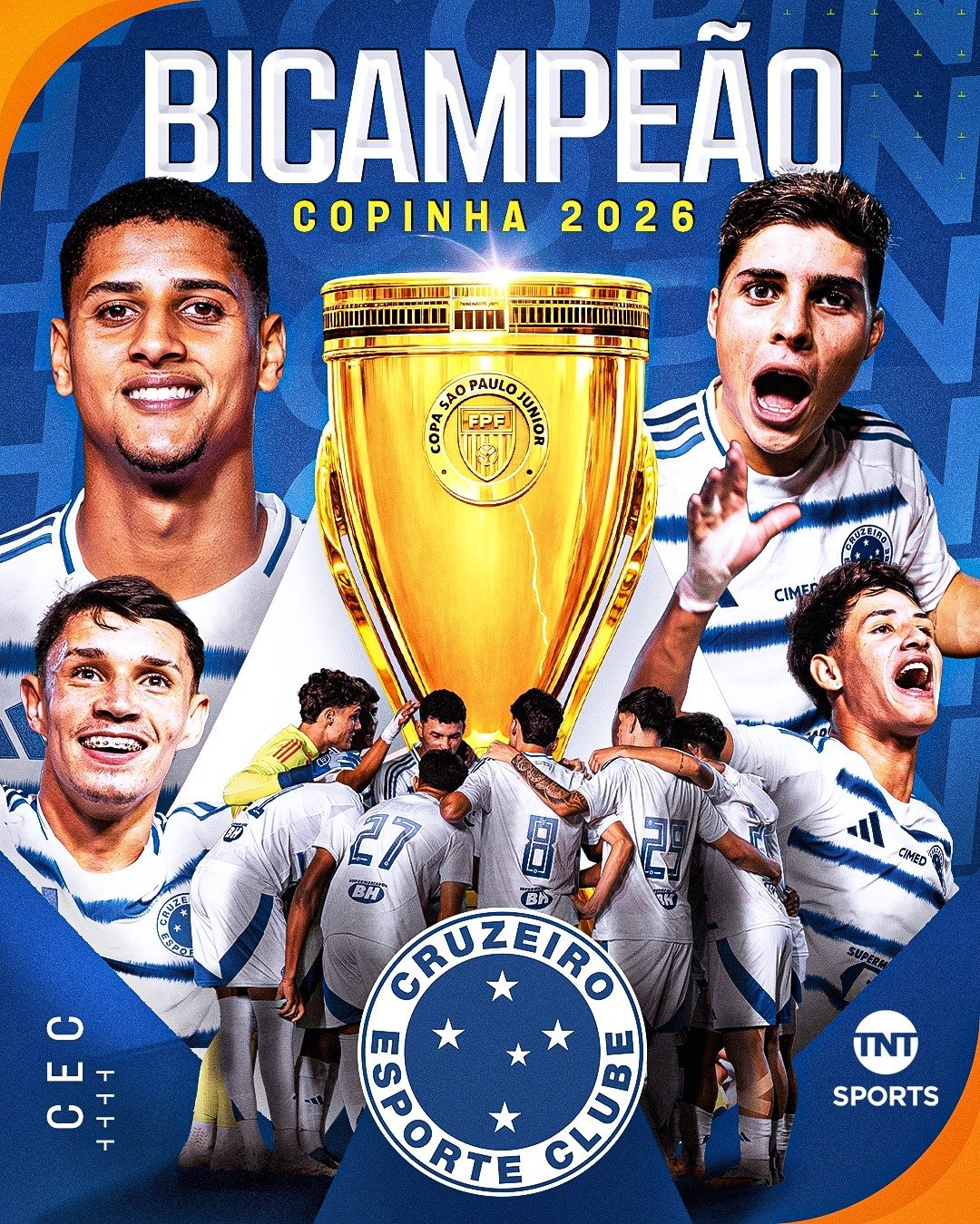 Cruzeiro é Bicampeão da Copa São Paulo Sub-20 ao Superar São Paulo por 2×1 em Final Emocionante