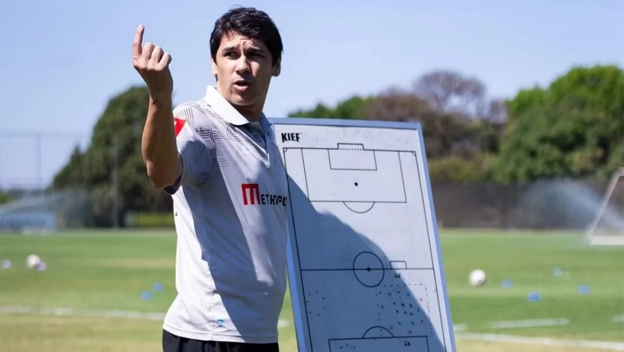 Lúcio Flávio, novo comandante do Uberlândia - Foto: Lucas Rodrigues/Brasiliense