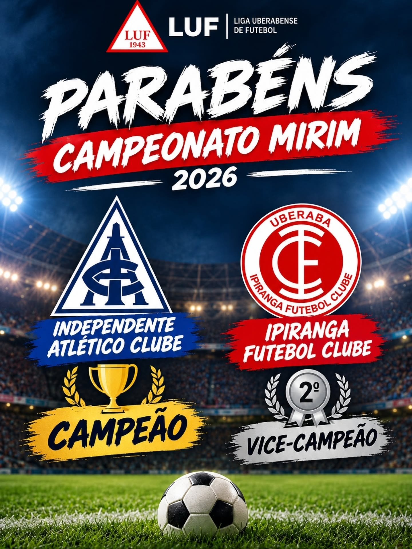 Campeonato de Futebol Mirim de Uberaba 2026