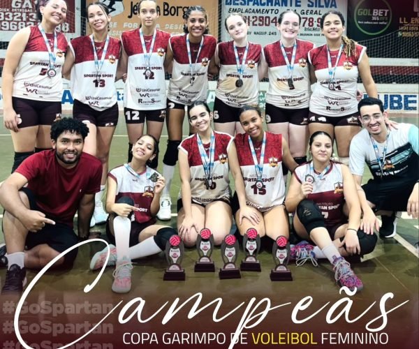 Spartanas conquistam a Copa do Garimpo de Vôlei Feminino em Conceição das Alagoas com campanha impecável