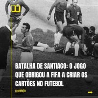 Como foi criado os cartões amarelos e vermelhos