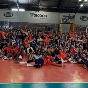 Monte Carmelo vence Araguari no Golden Set e segue para as Semifinasi da Superliga B - Foto: Instagram/voleimentecarmelo