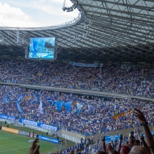 Torcida do Cruzeiro deve lotar o Mineirão no clássico diante do Atlético - Foto: André Araújo/Cruzeiro