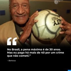 Goleiro Barbosa, um dos maiores injustiçados do futebol brasileiro - Foto: Instagram/desarmandofc