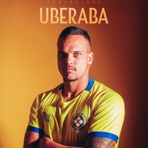 Zagueiro Uberaba chega ao Araçatuba/SP para reforçar o setor defensivo da equipe. - Foto: Instagram/aearacatuba