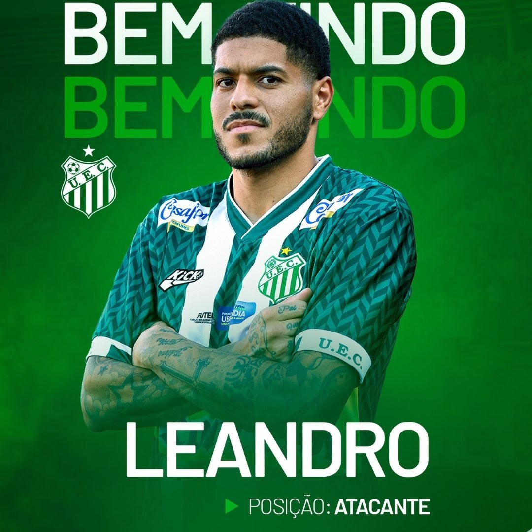 Atacante Leandro chega ao Uberlândia sendo mais um reforço para a sequência do Brasileirão Série D - Foto: @uberlandiaesporteclube