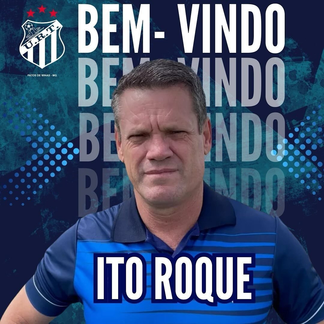 URT anuncia a contratação de Ito Roque após saída de Bruno Formigão