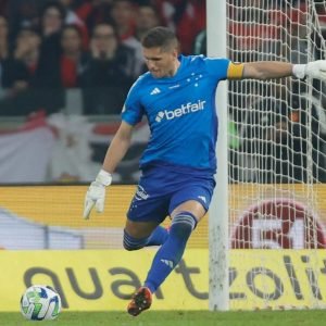 Goleiro Rafael Cabral foi campeão da Série B pelo Cruzeiro em 2022 (Foto: Staff Images/Cruzeiro)