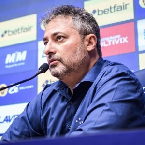Alexandre Mattos responde as críticas da torcida do Cruzeiro - Foto: Gustavo Aleixo/Cruzeiro