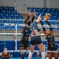 Apesar da derrota, Praia Clube segue para semifinal do Sulamericano Feminino de Vôlei - Foto: Caio Campos/Minas Tênis Clube