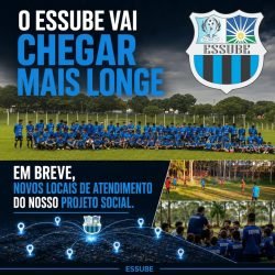 ESSUBE amplia projeto social e prepara novos locais para atender crianças e adolescentes