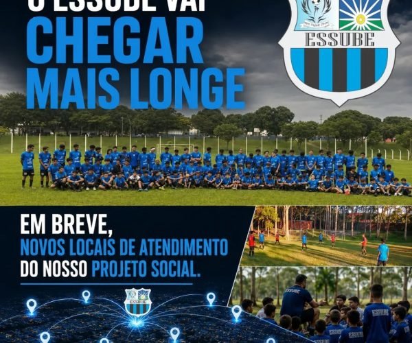 ESSUBE amplia projeto social e prepara novos locais para atender crianças e adolescentes