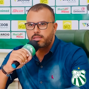 Alex Joaquim em apresentação na Caldense - 2025 - Foto: Reprodução/Instagram