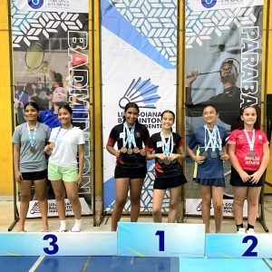 Badminton do Jockey Club Uberaba conquista sete medalhas de ouro na III Etapa da Liga Goiana