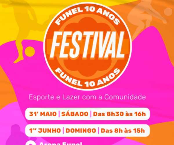 Festival Funel 10 Anos movimenta Uberaba neste fim de semana