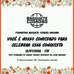 Basquete Cidadão forma novos profissionais e amplia oportunidades para jovens em Uberaba