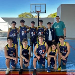 Equipe de Basquete Masculino do Colégio Jean Christoph - Foto: Leandro/Colégio Gabarito