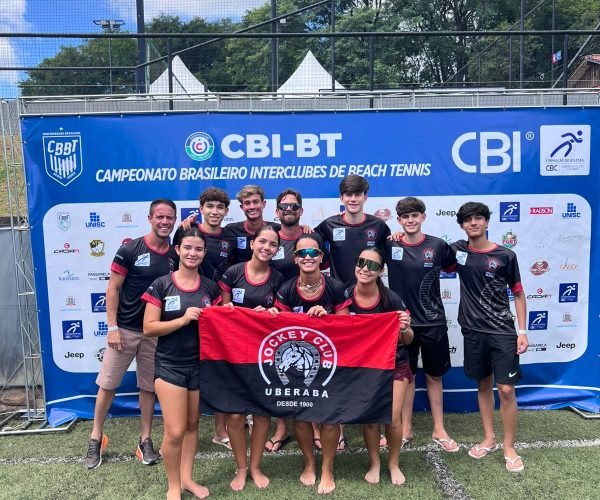 Atletas do Jockey Club Uberaba se destacam e garantem 6º lugar no Brasileiro Interclubes de Beach Tennis