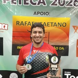 Atleta do Jockey Club de Uberaba é vice-campeão da Copa FEGOPE de Peteca