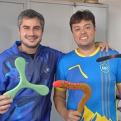 Felipe Takao e André Caixeta, atletas de Patos de Minas campeões mundiais - Foto: patosagora.net