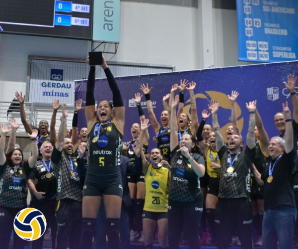 Praia Clube conquista o Tri do Sulamericano de Vôlei Feminino de Clubes - Foto: O Tempo Sports