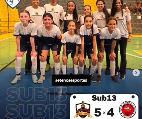 Equipe Sub-13 Base Spartan Sports - Foto: Paulista & Sul Minas