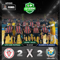 UTC/WR Futsal empata com Campo Florido em estreia eletrizante no Campeonato Regional Play Soluções