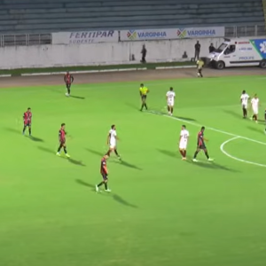 O Varginha conquistou excelente resultado ao vencer o Patrocinense por 2 a 0 em Patrocínio - Foto/Imágem: Reprodução/FMF TV
