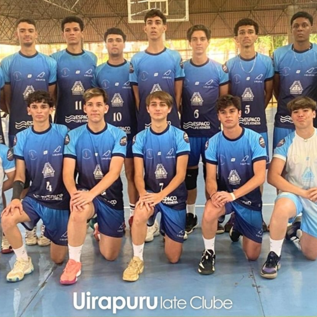 Equipe Sub-18 de Voleibol Masculino do Uirapuru - Foto: Divulgação/Uirapuru
