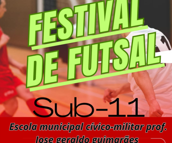 Festival de Futsal Sub-11 movimenta Uberaba e revela novos talentos