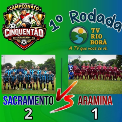 Sacramento estreia com vitória no Campeonato Cinquentão