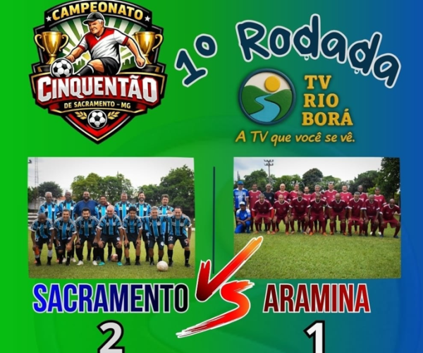 Sacramento estreia com vitória no Campeonato Cinquentão