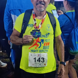 Jamilton percorreu os 5k em um excelente tempo. Foto: Ligeirinho