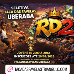 Uberaba entra no cenário estadual com base jovem na Taça das Favelas 2026