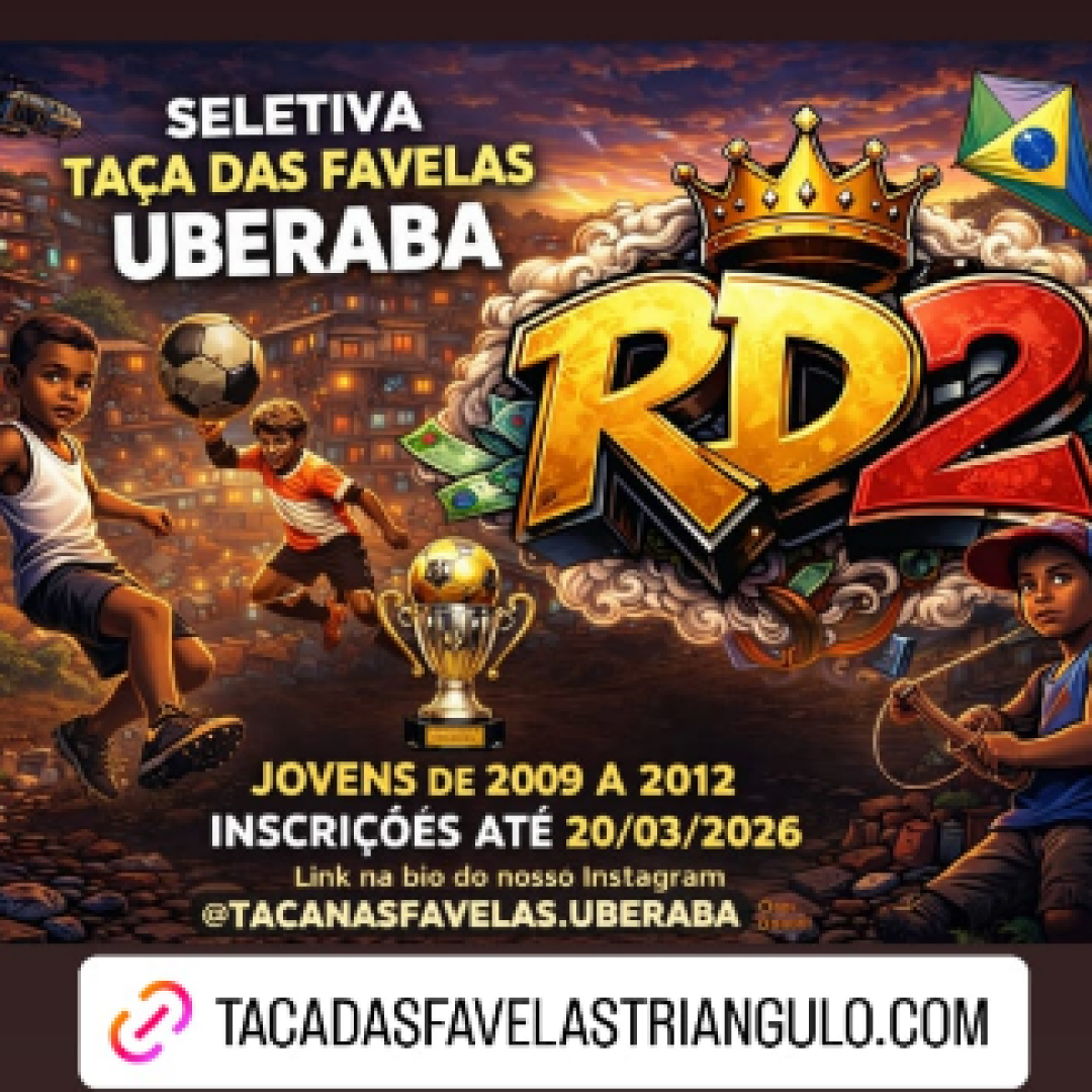 Uberaba entra no cenário estadual com base jovem na Taça das Favelas 2026