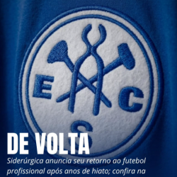 Siderúrgica Retorna ao Futebol Profissional e Reacende Tradição no Futebol Mineiro