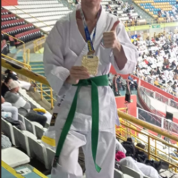Matheus Elias destaque no Troféu Brasil de Karatê - Foto: Sensei Oscar