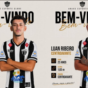 Araxá Esporte amplia elenco e chega a 13 reforços para a Segundona Mineira