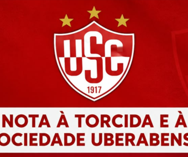 Diretoria do Uberaba se manifesta através de Nota à Torcida