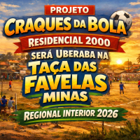 Residencial 2000 representará Uberaba na Taça das Favelas Minas 2026