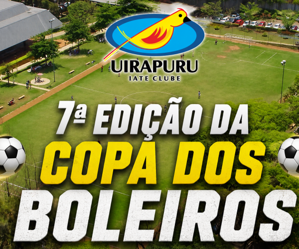 Inscrições seguem abertas para a 7ª Edição da Copa dos Boleiros