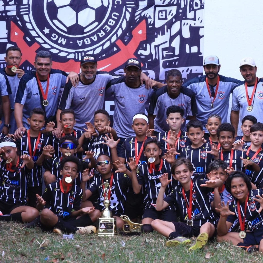 Corinthians grande campeão Pré-Mirim de Uberaba - Foto: Gabriel/@p12_vision