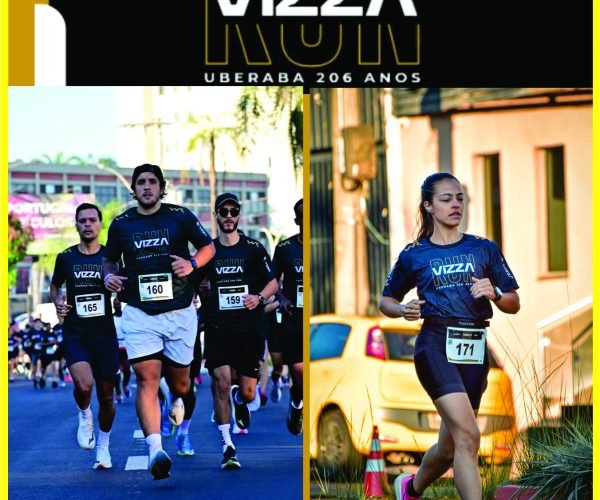 Vizza Run movimenta Uberaba e celebra 206 anos da cidade com prova intensa de 5 km