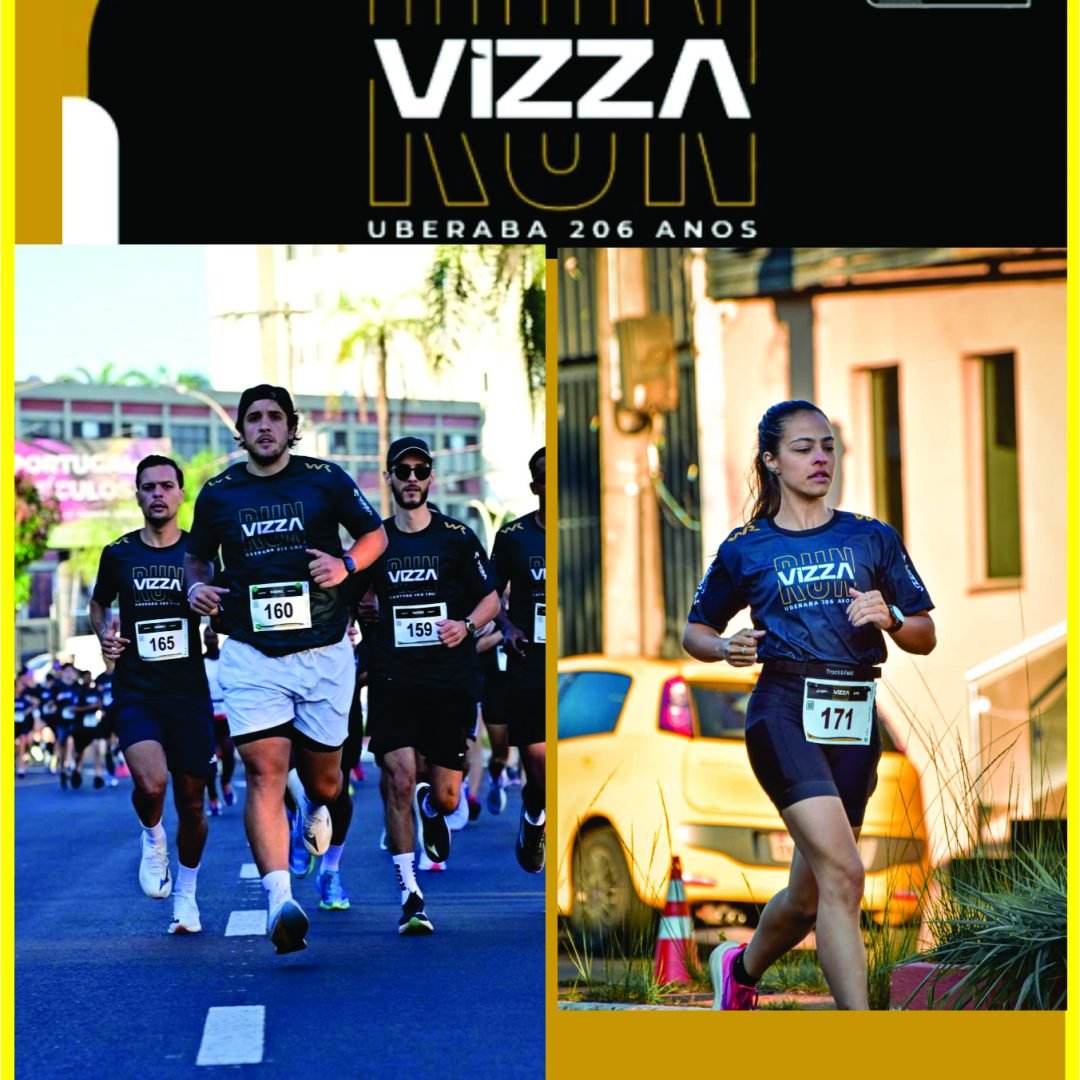 Vizza Run movimenta Uberaba e celebra 206 anos da cidade com prova intensa de 5 km