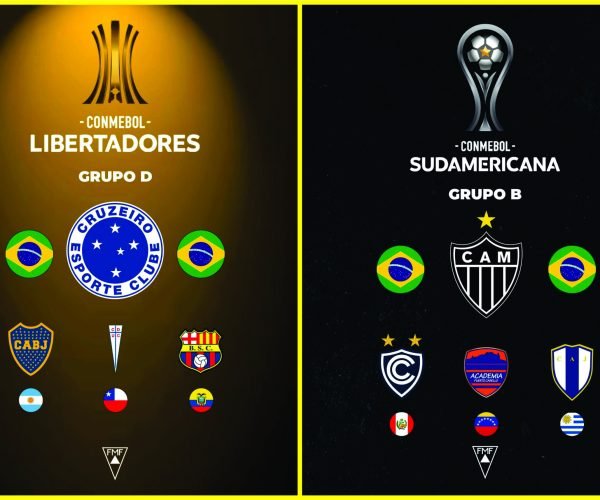 Cruzeiro e Atlético conhecem seus caminhos continentais e projetam desafios decisivos na temporada