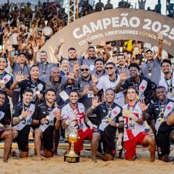 Vasco domina final, goleia e conquista o pentacampeonato da Libertadores de Beach Soccer em atuação histórica